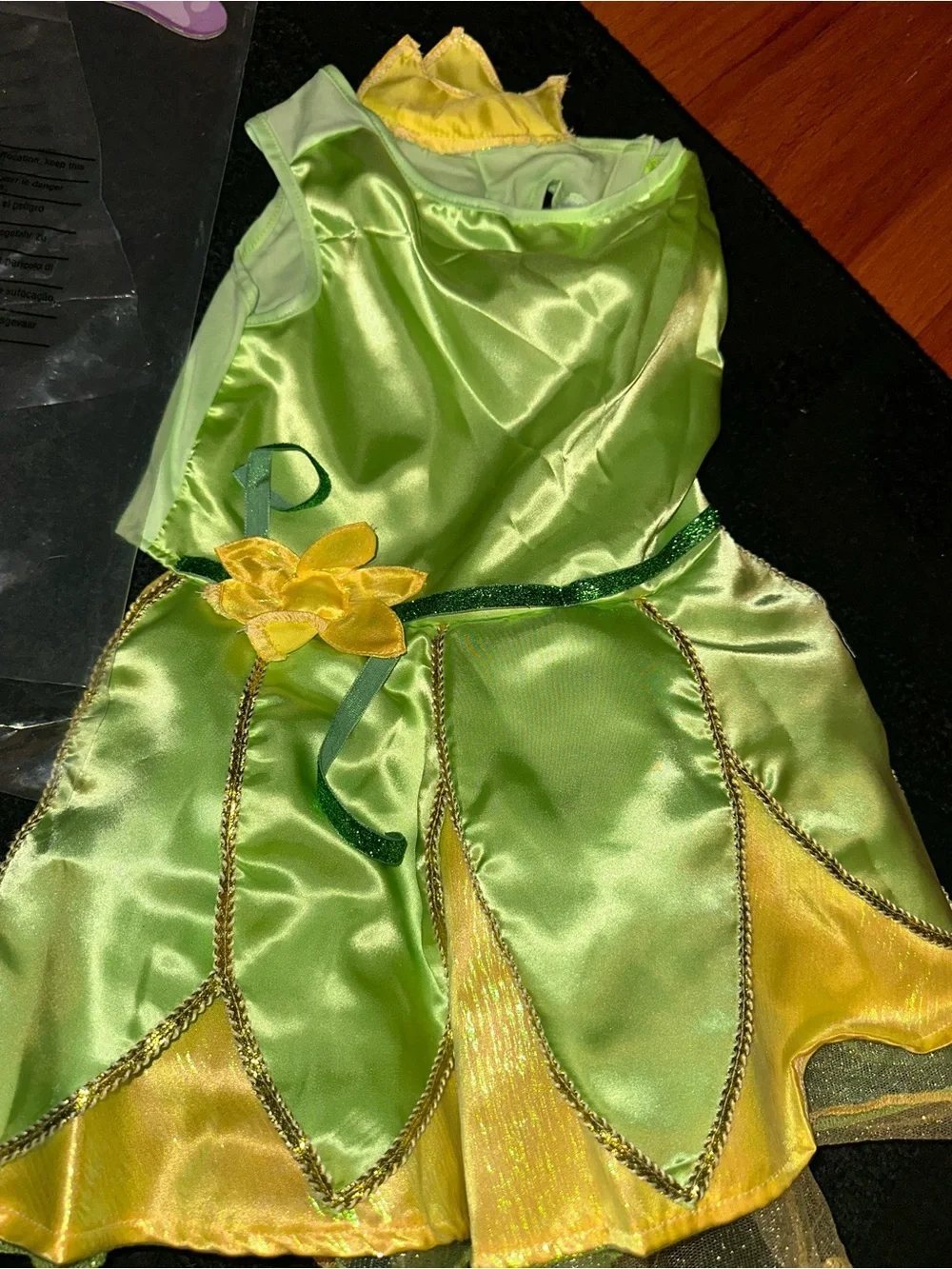 Disney Princess Tiana Pet Costume made by Rubies Costume Company
